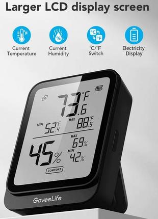 Термометр гігрометр goveelife h5104 bluetooth (1 шт)