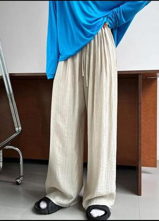 Жіночі літні штани палаццо6 фото