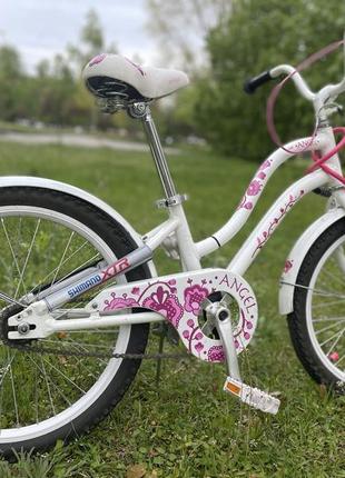 Велосипед для девочки pride angel 20”3 фото
