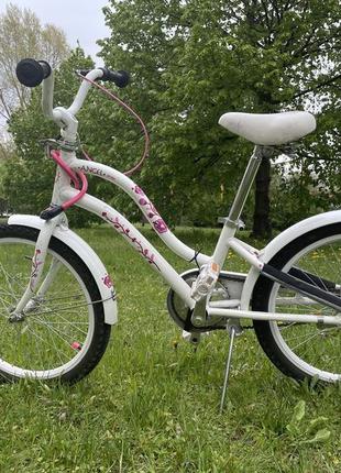 Велосипед для девочки pride angel 20”2 фото