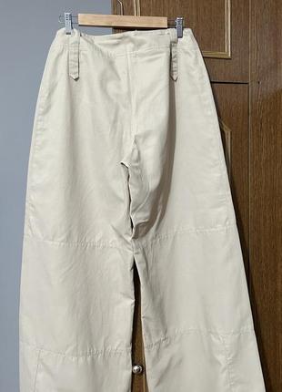 Широкие брюки с накладными карманами6 фото