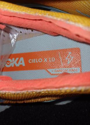 Кроссовки/кроссовки hoka cielo x ld - унисекс 25 см8 фото