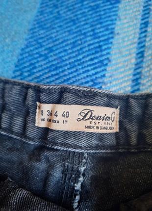 Черные джинсовые шорты denim co2 фото