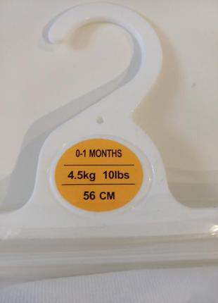 Набор бодиков для малышей 0/1 месяцев, 56 см., бренда primark4 фото