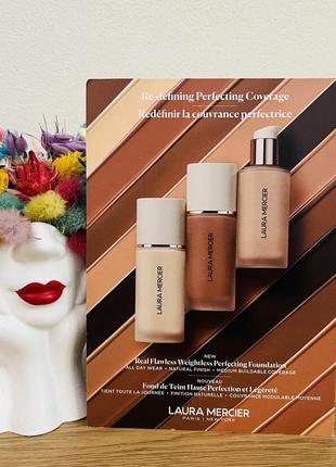 Оригинальный пробник laura mercier flawless weightless perfecting foundation тональный крем