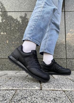 Кроссовки new balance 574 black