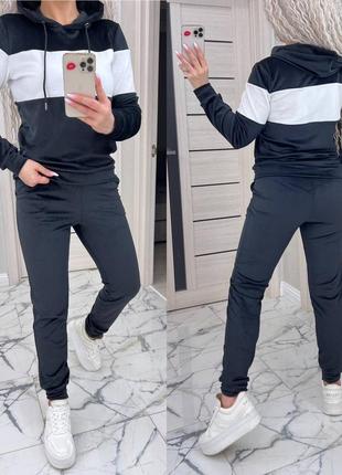 Велюровий спортивний костюм жіночий весняний легкий на весну базовий демісезонний...