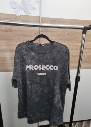 Футболка “prosecco mood” в винтажном стиле2 фото