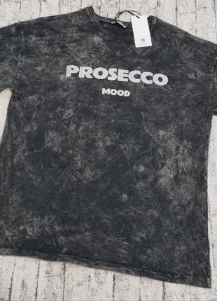 Футболка “prosecco mood” в винтажном стиле