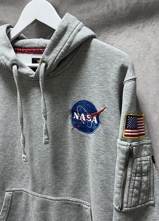 Худи alpha industries nasa