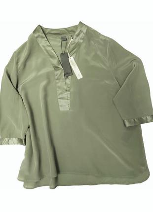 S.oliver premium шелковая блуза оверсайз /8310/2 фото