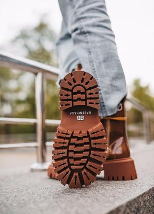 Ботинки tractor brown черевики5 фото
