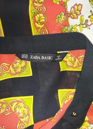 Zara фирменная блуза2 фото