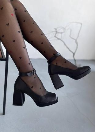 Розпродаж 🔥неймовірні чорні туфлі 🔥