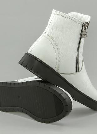 Жіночі черевики зимові білі 38 розмір4 фото