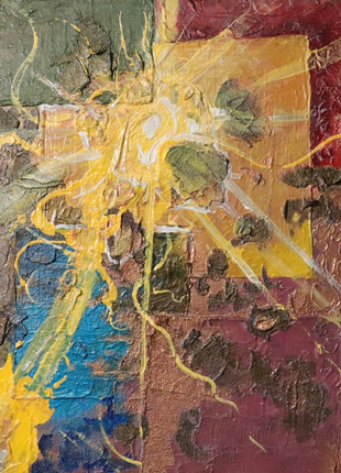 "емоційні барви" картина акриловими фарбами. інтер'єрний жівопис2 фото