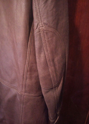 Кожаная куртка пиджак4 фото
