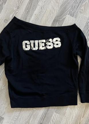 Світшот з відкритим плечем guess1 фото