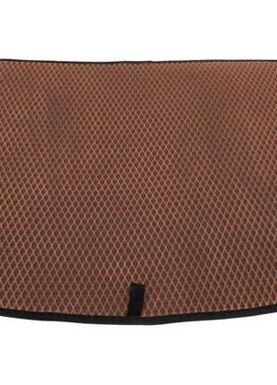 Коврик багажника (eva, полиуретановый, коричневый) для kia soul ii 2013-2018 гг
