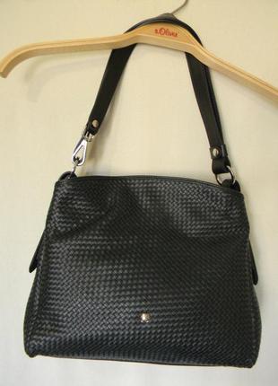 Черная сумка через плечо navyboot 4