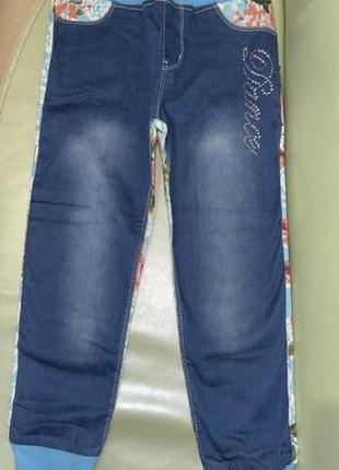 Новые джинсы девочке 8 лет1 фото