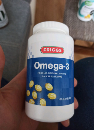 Omega - 3 швецькі капсули 160 шт