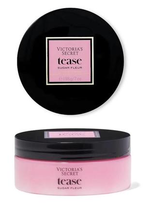 Парфюмированный скраб для тела victoria's secret tease sugar fleur