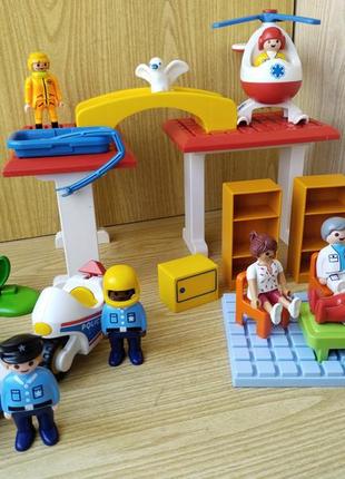 Набор игрушек полиция и скорая помощь playmobil3 фото