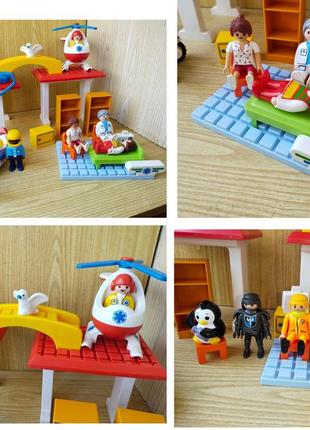 Набор игрушек полиция и скорая помощь playmobil9 фото