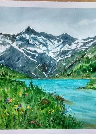 Горное озеро