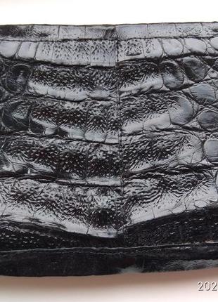 Сумочка,клатч из натуральной кожи крокодила3 фото