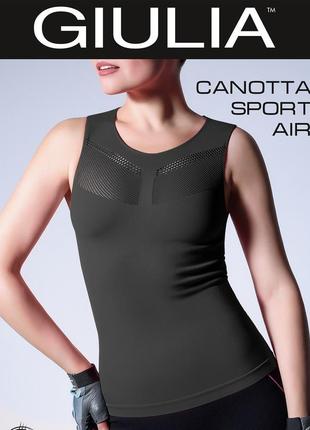 Еластична жіноча майка canotta sport air1 фото