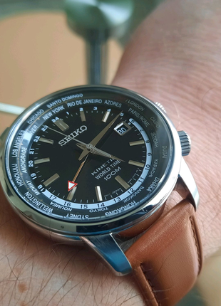 Часы seiko kinetic (автокварцевый)2 фото