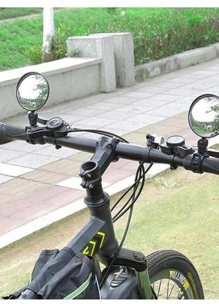 Універсальне дзеркало заднього огляду (2 шт.) для велосипеда/скут3 фото