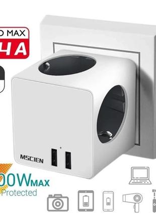 Зарядний пристрій mscien з usb-портами для заряджання 16 а/4000w