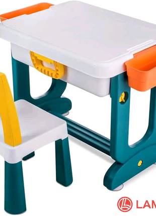 Багатофункціональний дитячий столик і стільчик трансформер 6 в 111 фото