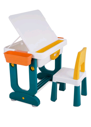Багатофункціональний дитячий стіл і стільчик трансформер 6в1