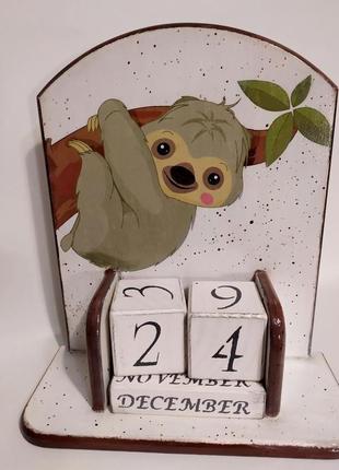 Вічний календар "лінивець"6 фото