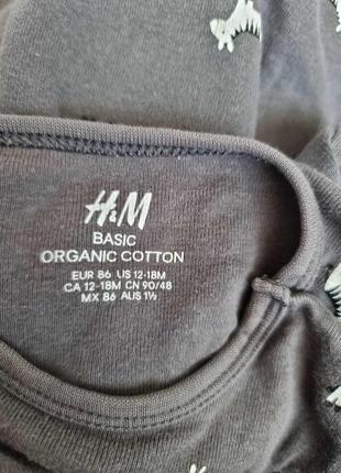 Набор летних бодиков для мальчика, h&amp;m, next,4 фото