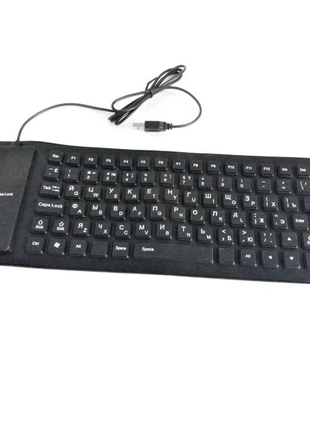 Гибкая силиконовая клавиатура flexible keyboard x32 фото