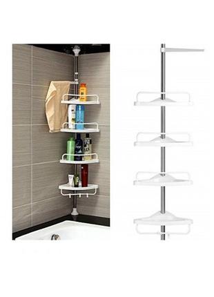 Кутова полиця для ванної multi corner shelf gy-1882 фото