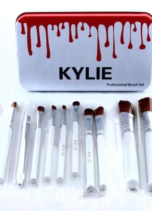 Пензлик для макіяжу make up brush set white