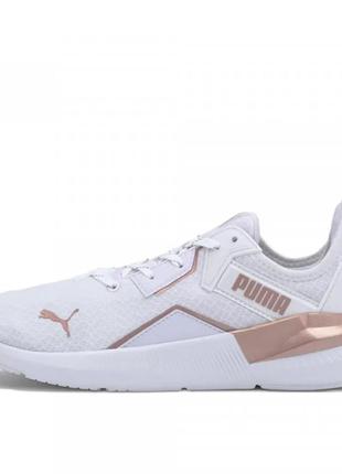 Кросівки жіночі puma platinum metallic wns white and gold