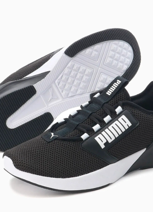 Кросівки puma retaliate tongue black&white3 фото