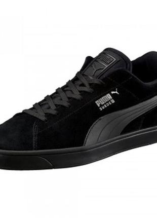 Кеди puma suede s. колір - чорний1 фото