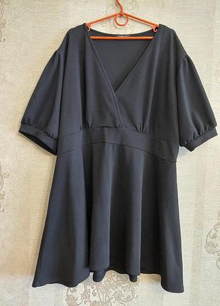 Сукня чорна boohoo 54-56р