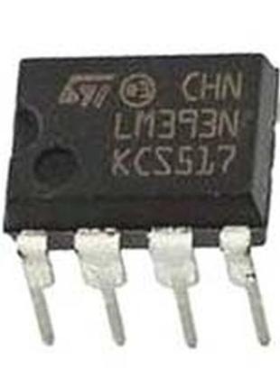 Мікросхема компаратор lm393 dip8