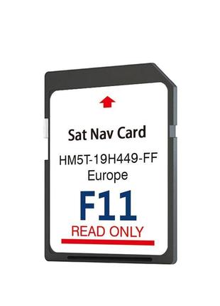 Нові карти навігації f11 для ford sync 2 gps (оновлення 2023)