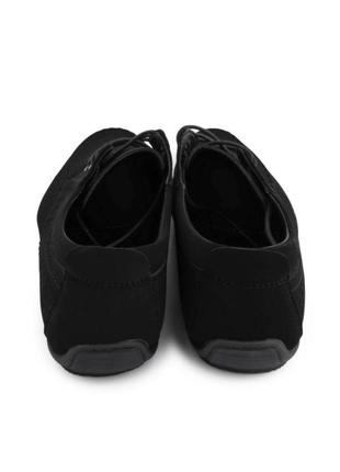 Мужские черные туфли летние с перфорацией лето