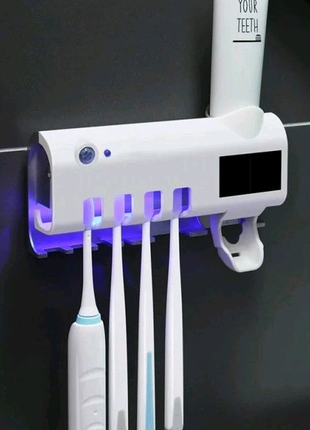 Диспенсер для зубной пасты и щеток zsw-yo1 toothbrush sterilizer